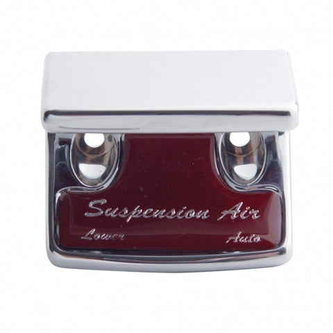"Suspension Air" Switch Guard - Red Sticker