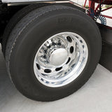 33mm x 2 3/4" Chrome Plastic Original Nut Cover - Thread-On (60 Pack)