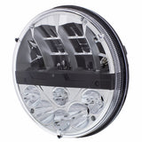High Power LED 7" Headlight with Polycarbonate Lens & Housing