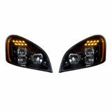 "Blackout" Headlights For 2008-2017 Freightliner Cascadia