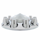 Chrome Pointed Axle Cover - 33mm Nut Cover