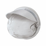 9 LED Dual Function "Glo" Watermelon Flush Mount Kit w/ Visor - Amber LED/Clear Lens