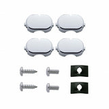 14 LED Chrome License Frame - White LED/Clear Lens
