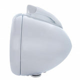 Stainless Steel Guide 682-C Headlight No Bulb & Original Style LED Signal-Clear Lens