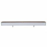 14 LED 12" Turn Signal Light Bar w/ Bezel - Amber LED/Amber Lens