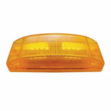 16 LED Rectangular Clearance/Marker Light - Amber LED/Amber Lens