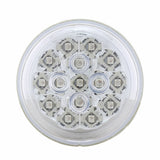 15 LED 2 3/8" Dual Function Harley Signal Light - Red LED/Clear Lens