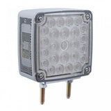 52 LED Double Face Turn Signal - Clear Lens
