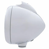 Chrome Guide 682-C Headlight H4 w/ White LED & LED Signal - Clear Lens