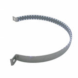 15" Stainless Peterbilt Air Cleaner Mounting Strap - 1 1/2" Wide