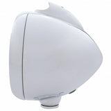 Chrome Guide 682-C Headlight H4 w/ White LED & Dual Mode LED Signal - Clear Lens