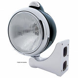 Black Guide 682-C Style Headlight H4 & LED Turn Signal - Clear Lens