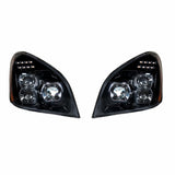 "Blackout" Headlights For 2008-2017 Freightliner Cascadia