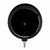 Black "BILLET" Style Groove Headlight Housing w/ Visor