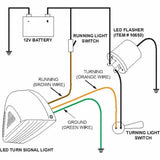 31 LED Peterbilt Turn Signal Light - Amber LED/Amber Lens