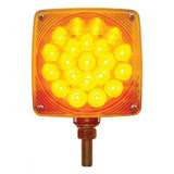 45 LED Double Face Turn Signal - Amber/Red Lens