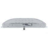 12 LED Rectangular Clearance/Marker Light - Red LED/Clear Lens