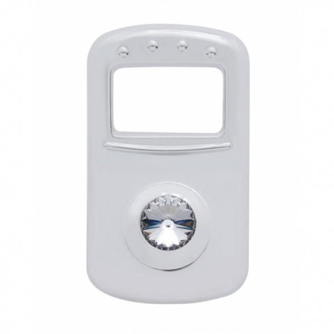 Kenworth/Peterbilt Rocker Switch Cover - Clear Diamond