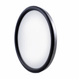 Stainless 8 1/2" Convex Mirror - 320R - Offset