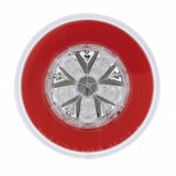 18 LED 4" "GLO" Stop, Turn & Tail Light Kit - Red Led/Red Lens