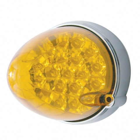 19 LED Reflector Grakon 1000 Flush Mount Kit - Amber LED/Amber Lens