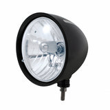 Black "Billet" Style Groove Headlight Crystal H4 Bulb