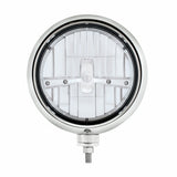 Black Guide Headlight 5 LED Bulb - Chrome