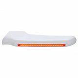 LED Peterbilt Front Fender Cover - LH 19 Amber LED w/ Amber Lens w/ Reflector