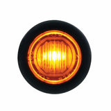 1 SMD LED Mini Clearance/Marker Light with Rubber Grommet - Amber LED & Lens