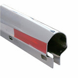 Stainless Mud Flap Hanger w/ Reflector - 1 1/8" Bolt Pattern