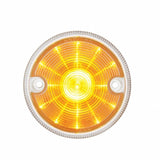15 LED 3" Double Face Light Only - Amber LED/Clear Lens
