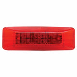 12 LED Rectangular Clearance/Marker Light Kit - Red LED/Red Lens