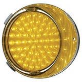 LED Freightliner Daytime Running Light - Amber LED/Amber Lens