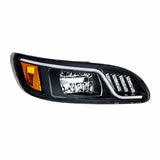 Blackout High Power LED Headlight w/LED Turn, Position, & DRL For 2008+ PB 386/387
