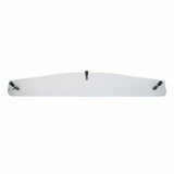 4" x 24" Stainless Standard Bottom Mud Flap Plate - Welded Stud