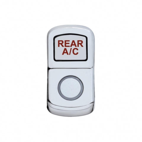 "Rear A/C" Rocker Switch Cover - Plain