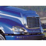 Stainless Freightliner Columbia Bug Deflector