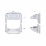 Chrome Mirror Post Cover For 2008-2017 Freightliner Cascadia