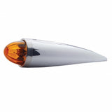 Die Cast Torpedo Cab Light w/ Watermelon Glass Lens & 1156 Bulb - Amber