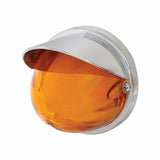 9 LED Dual Function "Glo" Watermelon Flush Mount Kit w/ Visor - Amber LED/Amber Lens