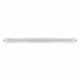 24 LED Dual Function 12" "GLO" Light Bar w/ Bezel - Red LED/Clear Lens