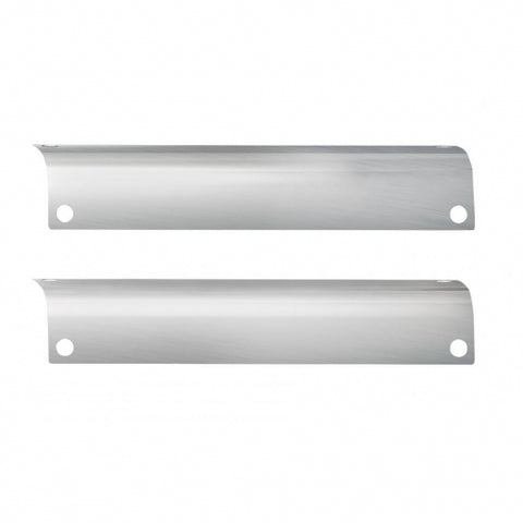 Stainless Peterbilt 386 Front Step Trims