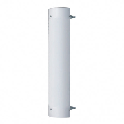 7" 180 Degree Stainless Exhaust Muffler Shield - Plain
