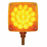 45 LED Double Face Turn Signal - Amber/Red Lens