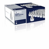 1 1/2" x 4 1/8" Chrome Plastic Spike Nut Cover - Push-On (60 Pack)