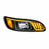 Blackout High Power LED Headlight w/LED Turn, Position, & DRL For 2008+ PB 386/387