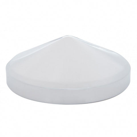 8" Pointed Stainless Rear Hub Cap
