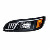 Blackout High Power LED Headlight w/LED Turn, Position, & DRL For 2008+ PB 386/387