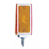 45 LED Double Face Turn Signal - 21 Amber/Red + 3 Amber LED w/ Amber/Red Lens