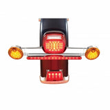 Motorcycle Rear Turn Signal Bar w/Light Cutout